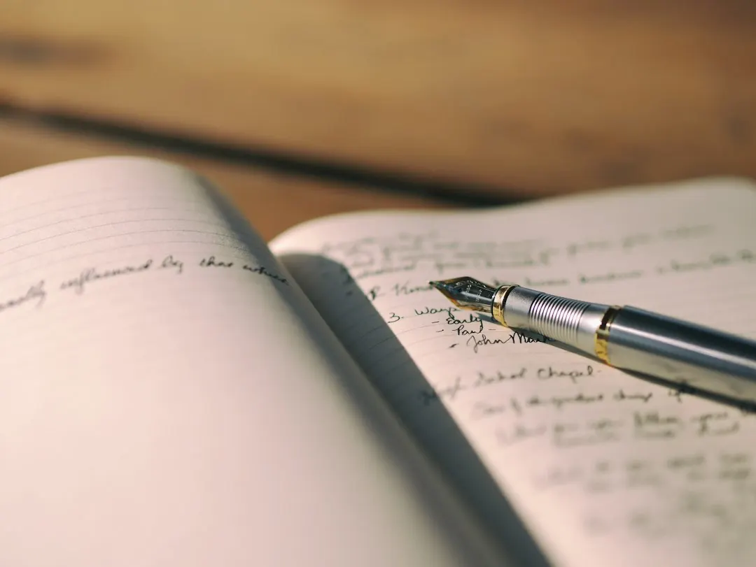 A journal for writing and self-reflection