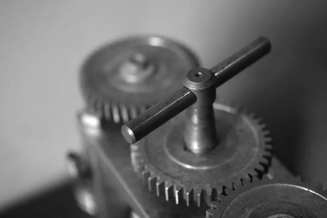 Interlocking gears, representing parts that fit together