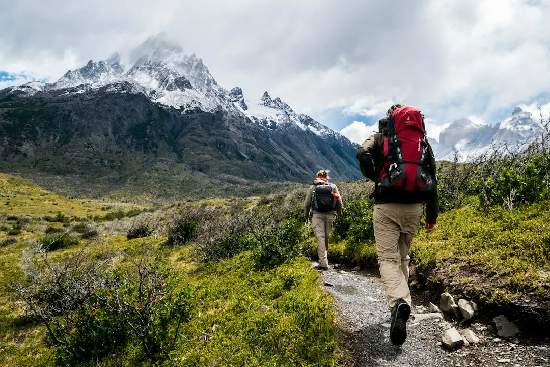 A hiking trail, representing curiosity and adventure