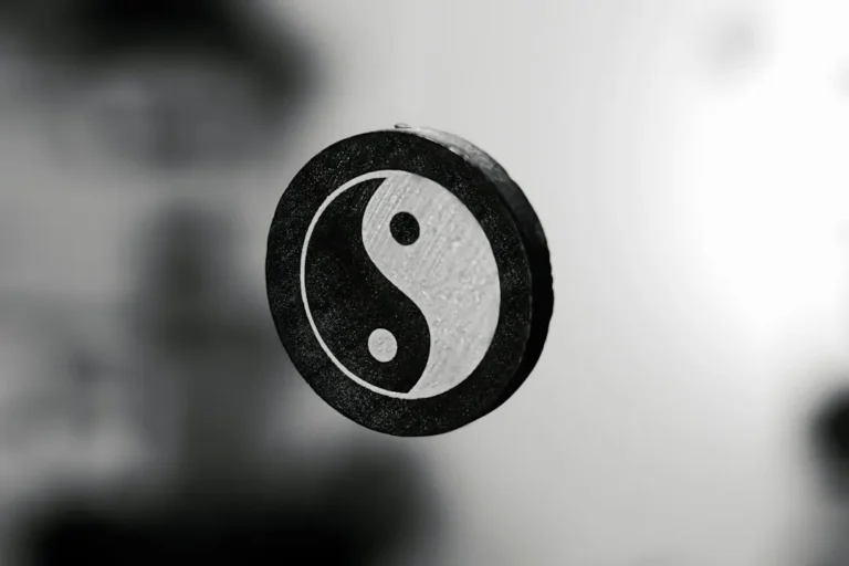 A balance symbol, representing the duality of Switch identity
