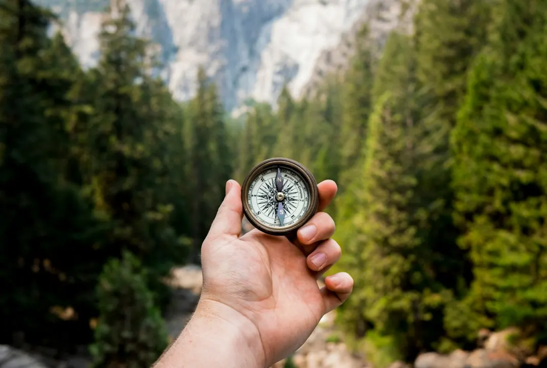 A compass, representing guidance from a quiz result